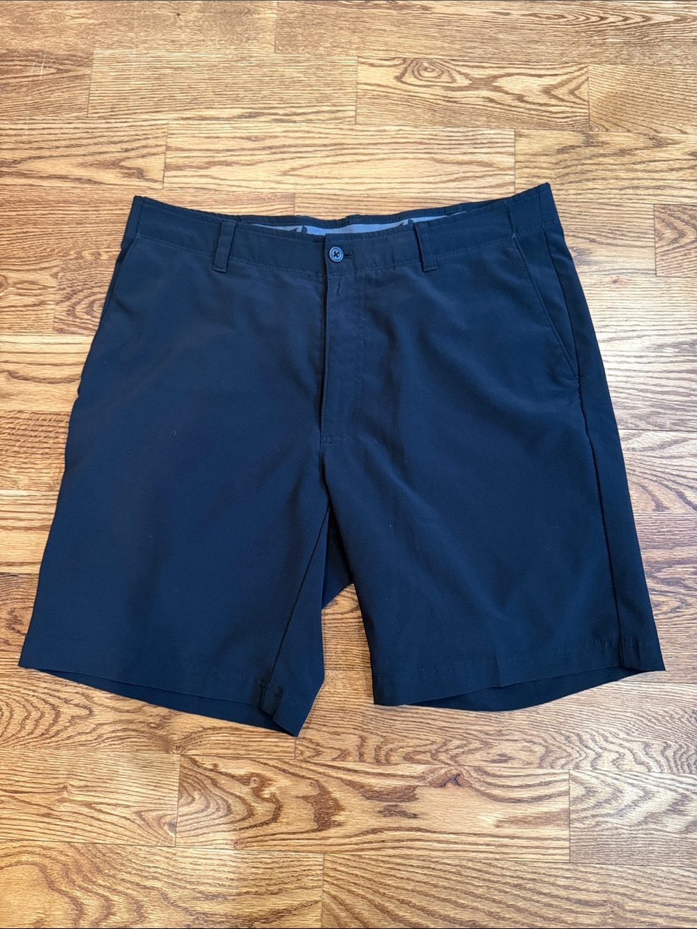 Men's black Golf Performance Shorts